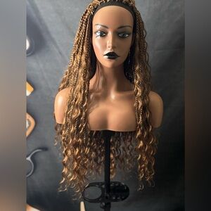 Braided Goddess Crochet Wig (handmade)